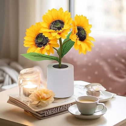 Bright Floral LED Desk Lamp