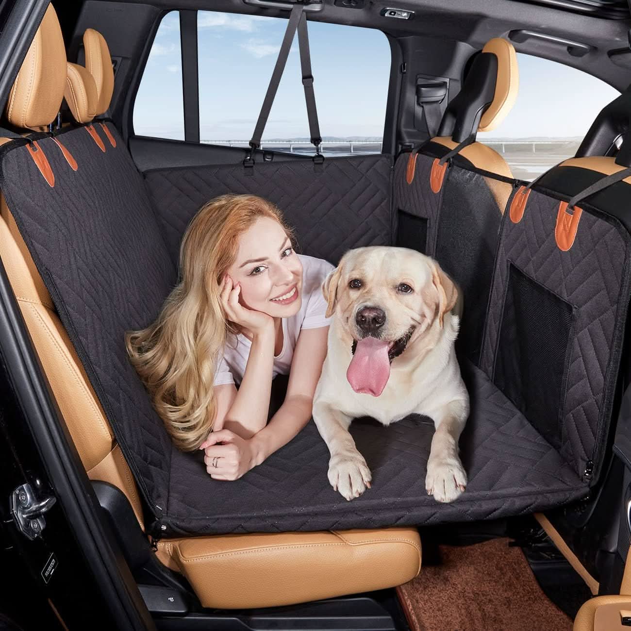 Durable Car Seat Protector for Easy Pet Travel