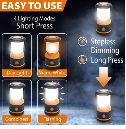 Portable LED Camp Light with USB Charger