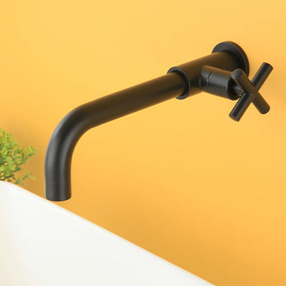 Popular Wall Mount Bathroom Faucet Cross Handle