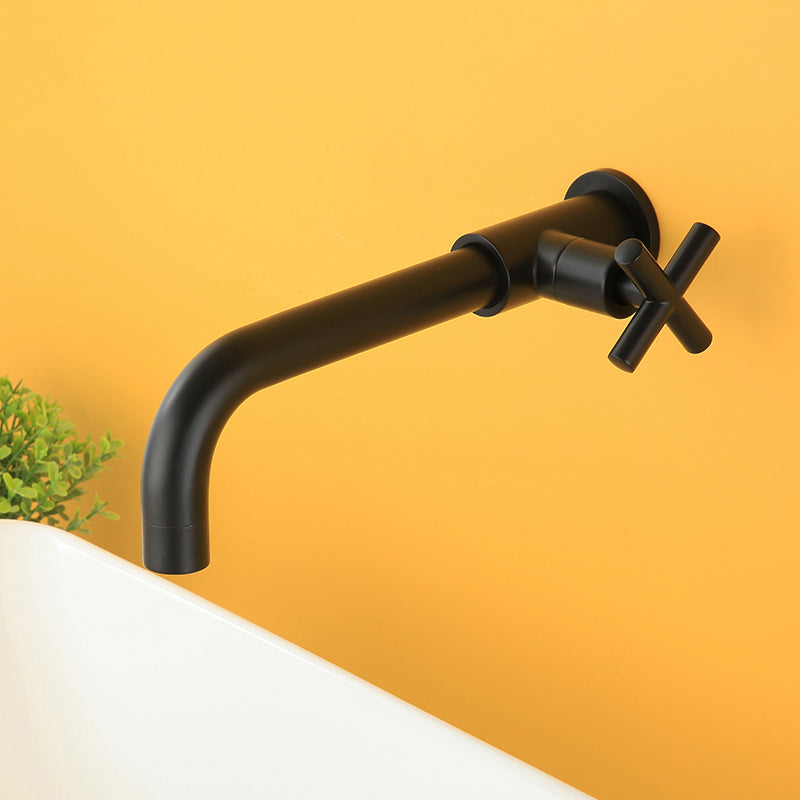 Popular Wall Mount Bathroom Faucet Cross Handle
