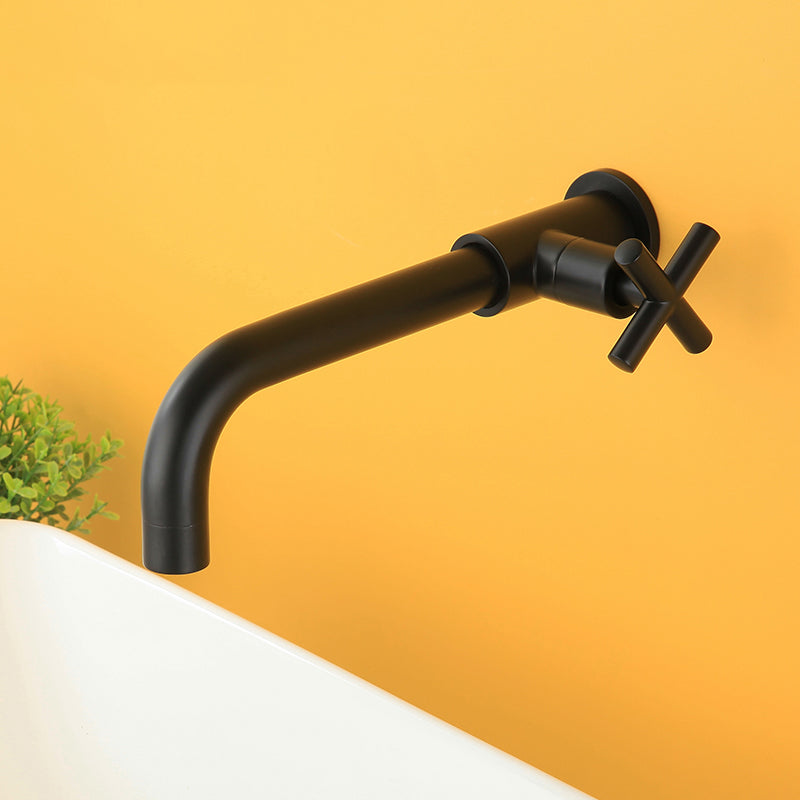 Popular Wall Mount Bathroom Faucet Cross Handle