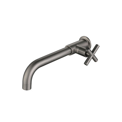 Popular Wall Mount Bathroom Faucet Cross Handle