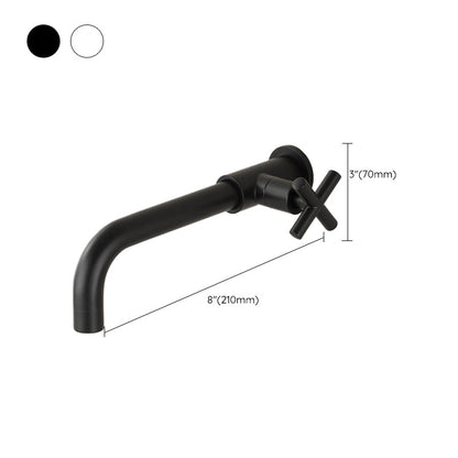 Popular Wall Mount Bathroom Faucet Cross Handle