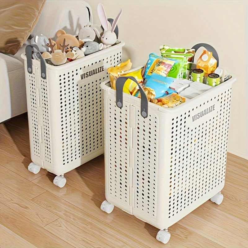 Portable Collapsible Laundry Cart