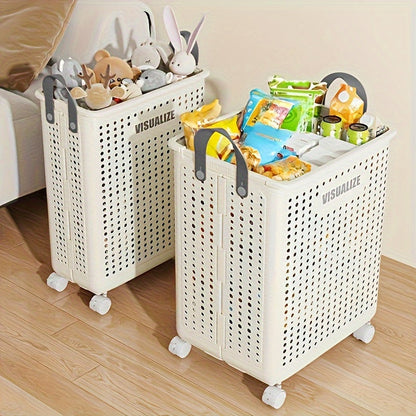 Portable Collapsible Laundry Cart
