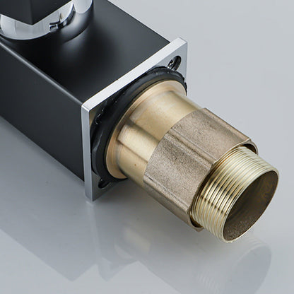 Modern Square LED Bathroom Faucet Mixer Tap