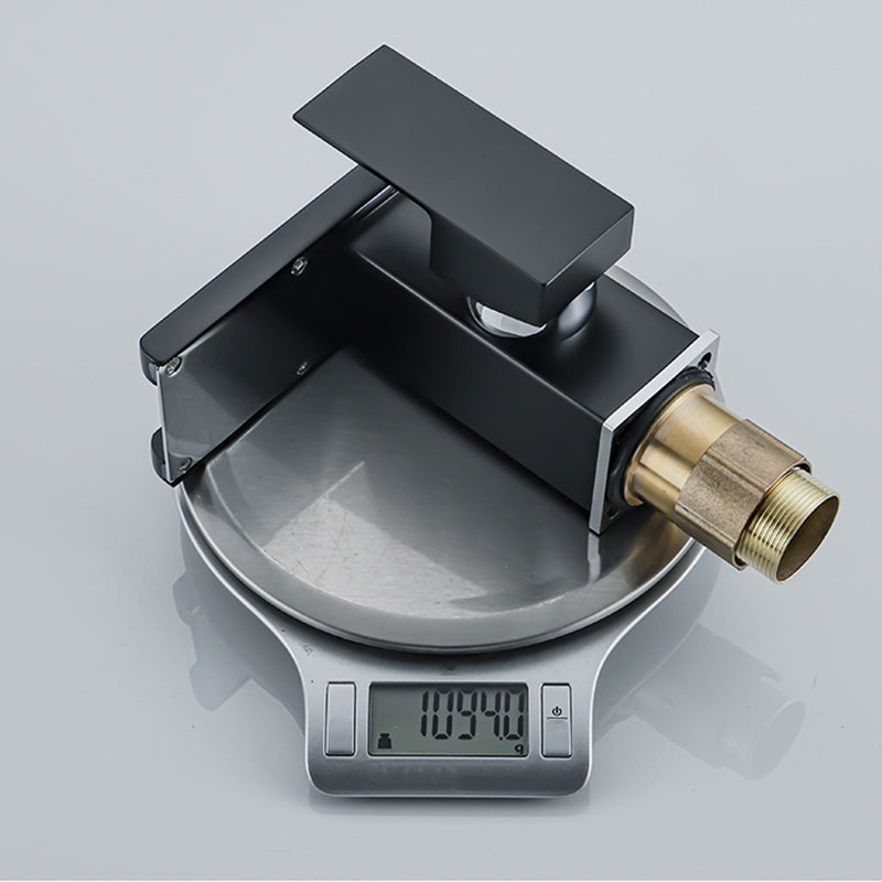 Modern Square LED Bathroom Faucet Mixer Tap