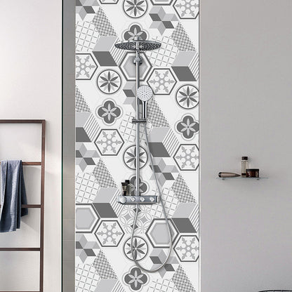 Colorful Hexagon Wall Stickers Removable Tile Decal