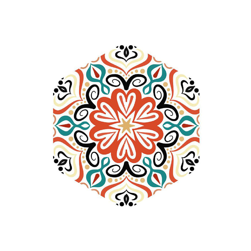Colorful Hexagon Wall Stickers Removable Tile Decal
