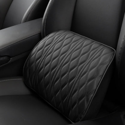 Comfort Travel Pillow Set with Memory Foam Leather