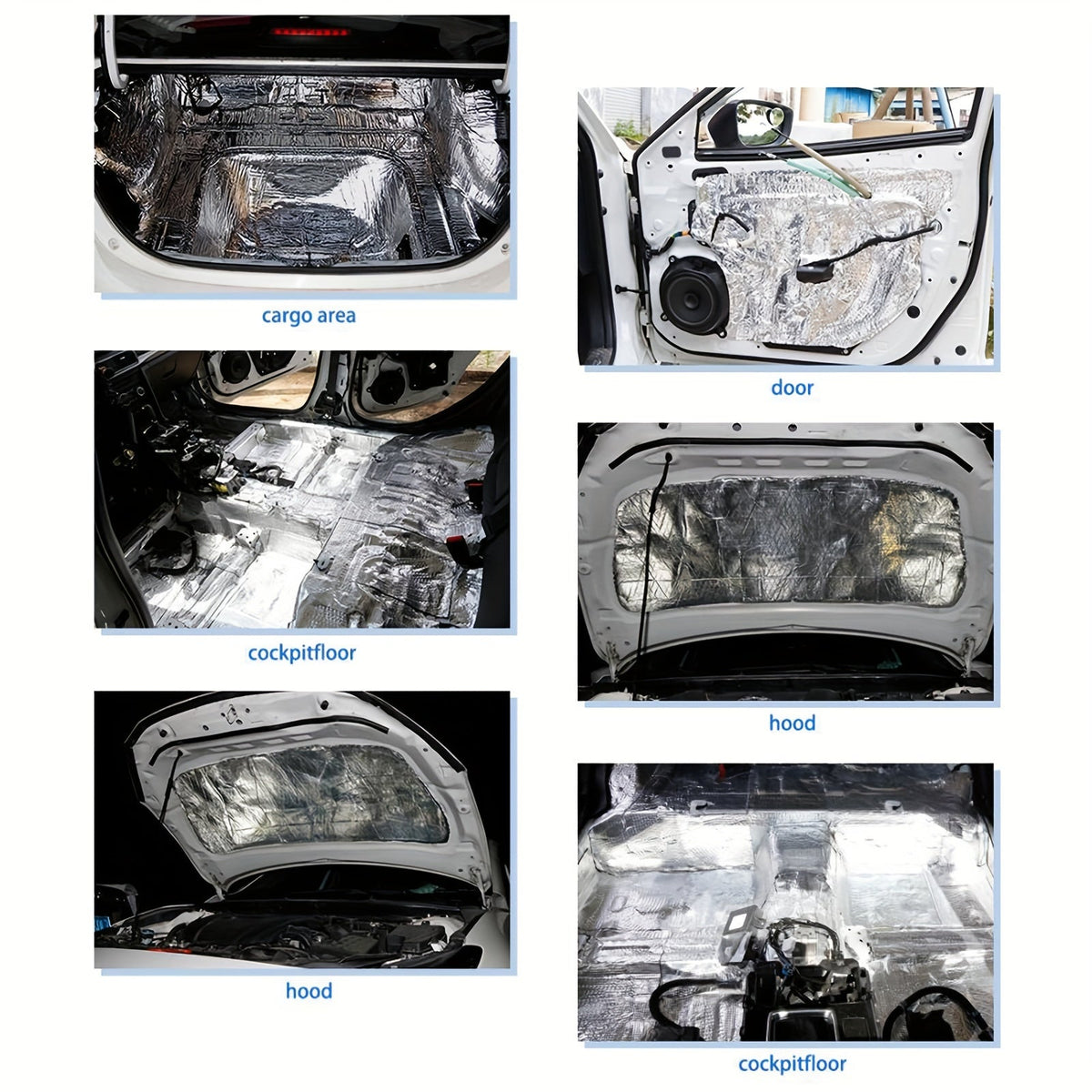 Premium Car Noise Reduction Foam Pad