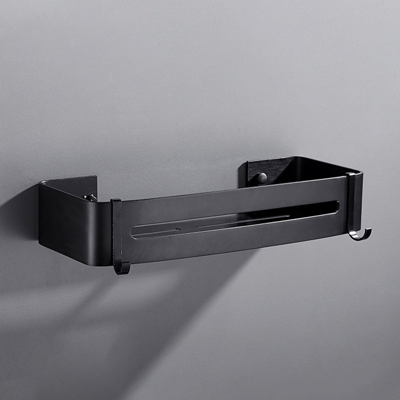 Sleek Black Bathroom Shelf Set, 3 PieceAccessory Kit - Cofik