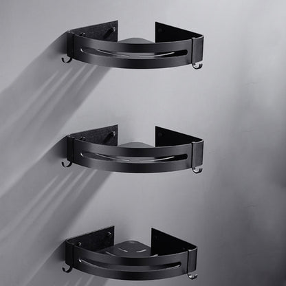 Stylish Black Bathroom Accessory Kit, 3 Piece Set