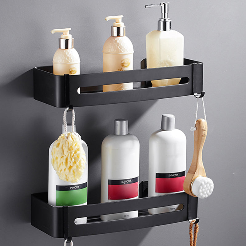 Stylish Black Bathroom Accessory Kit, 3 Piece Set