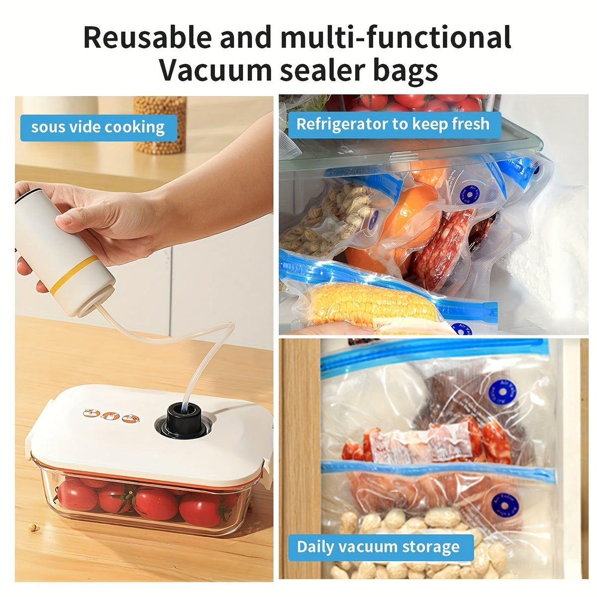 Portable Air Vacuum Sealer Kit