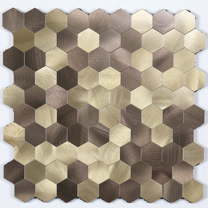 Easy Install Metallic Wall Tiles