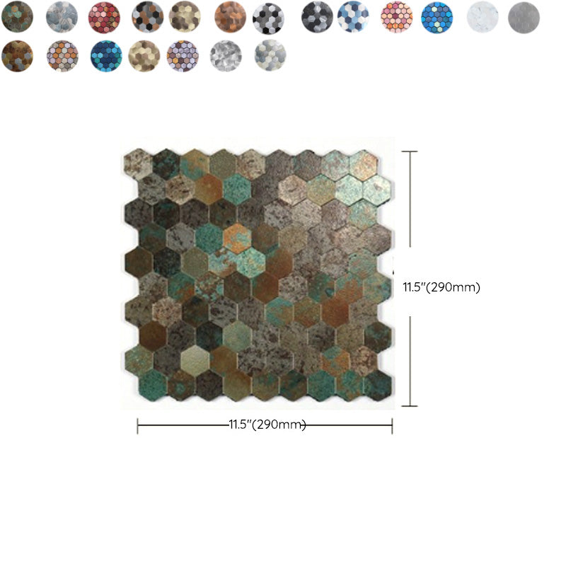 Easy Install Metallic Wall Tiles
