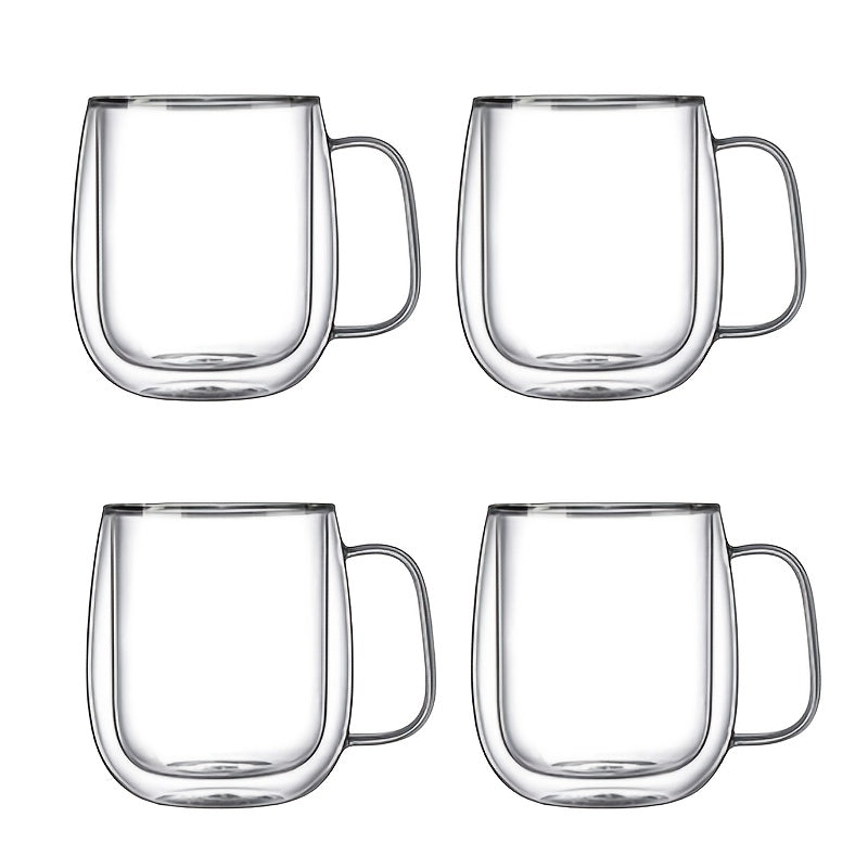 Insulated Double Wall Glass Coffee Mug