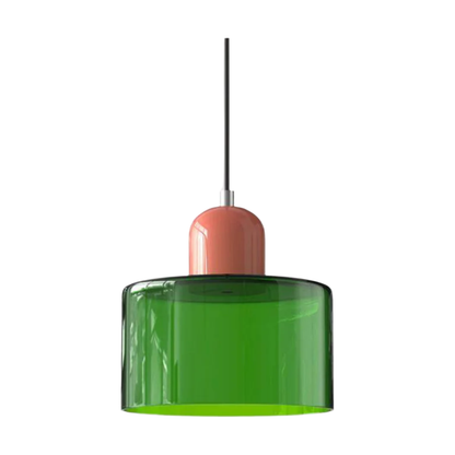 Stylish Round Glass Pendant Light