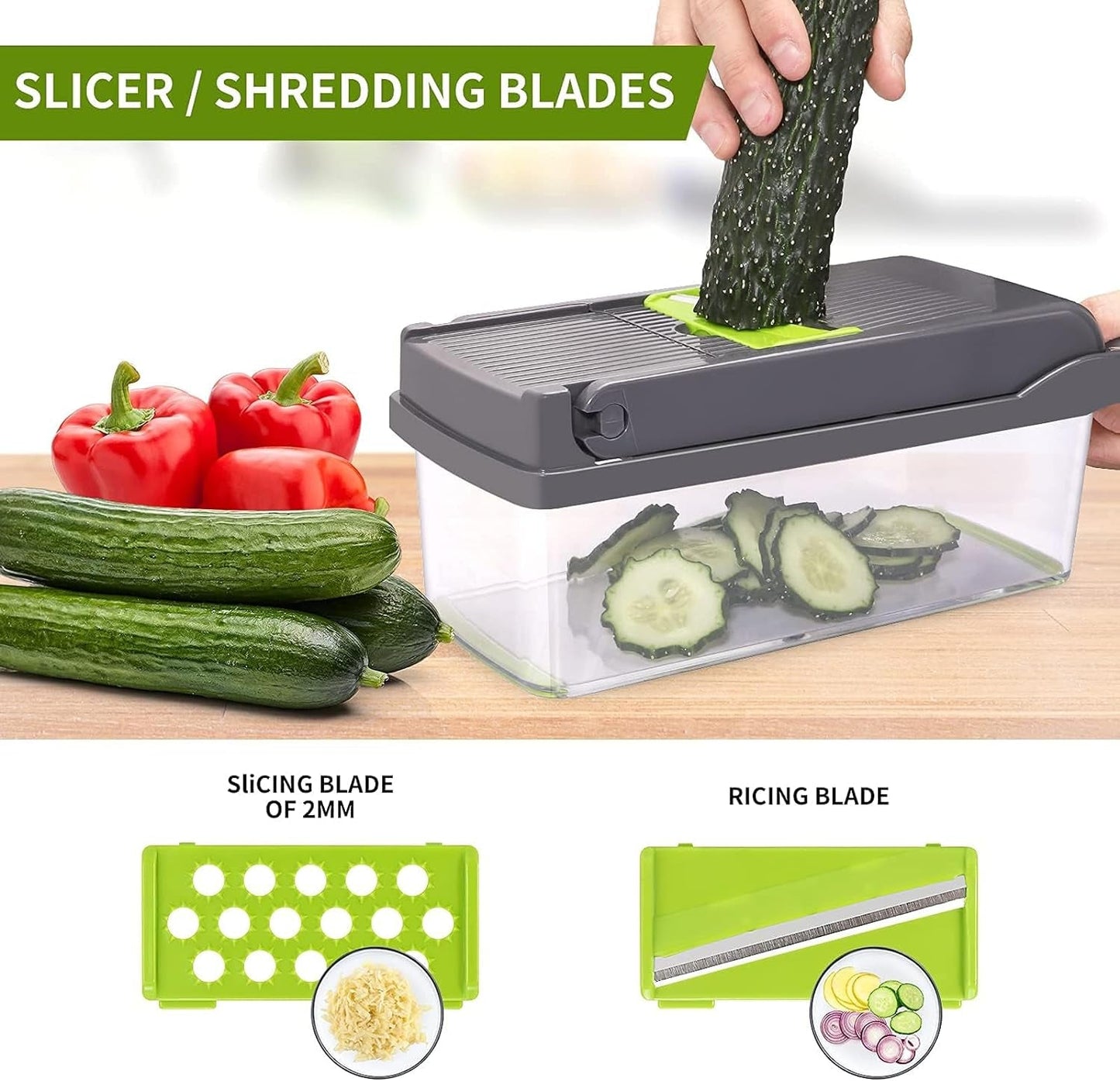 Easy 13-in-1 Kitchen Slicer Tool