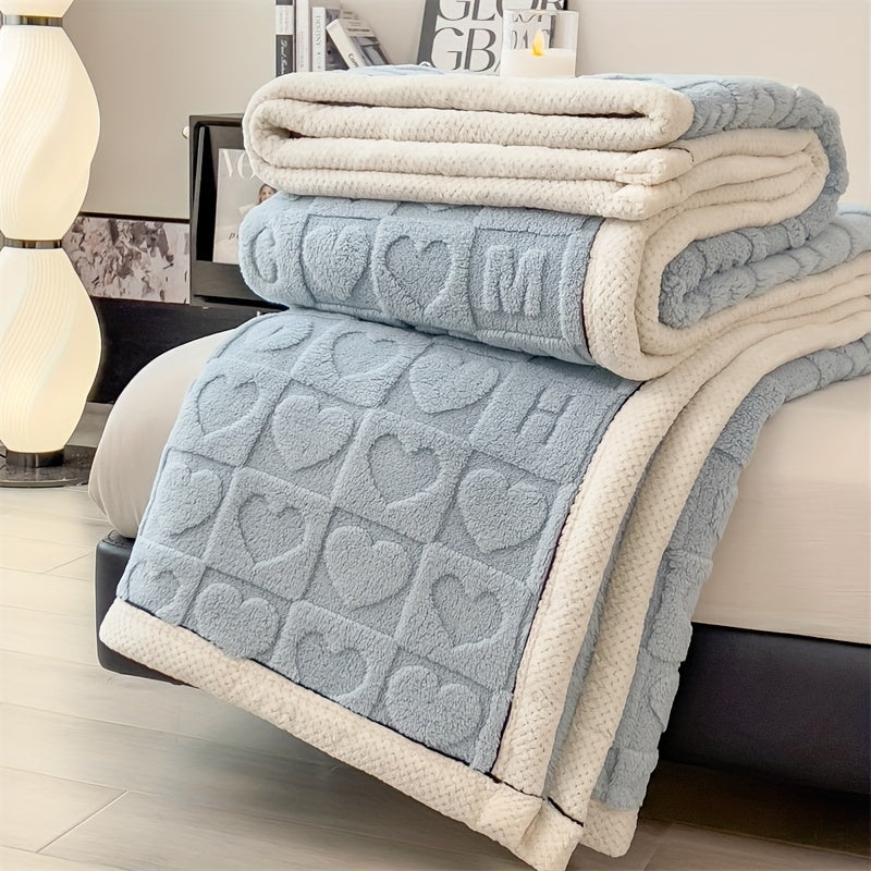 Soft Plush Fleece Throw Blanket for Cozy Nights