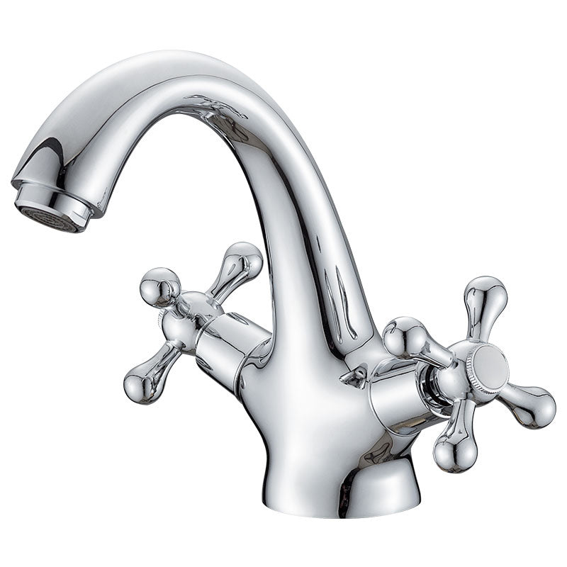 Space Saving Foldable Bathroom Faucet – 2 Lever Handles - Cofik