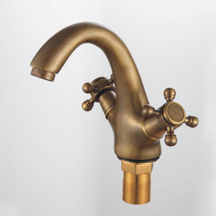 Space Saving Foldable Bathroom Faucet – 2 Lever Handles