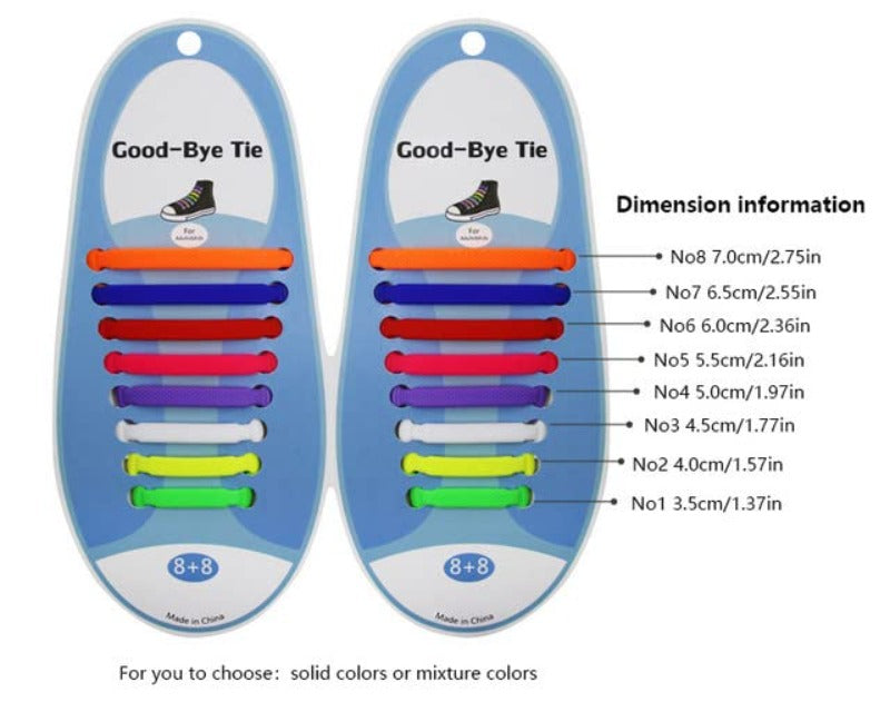 Easy Fit Stretchy Shoe Laces