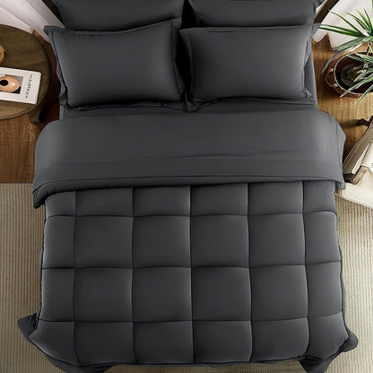 Soft Plush 3-Piece Bedding Comforter Set