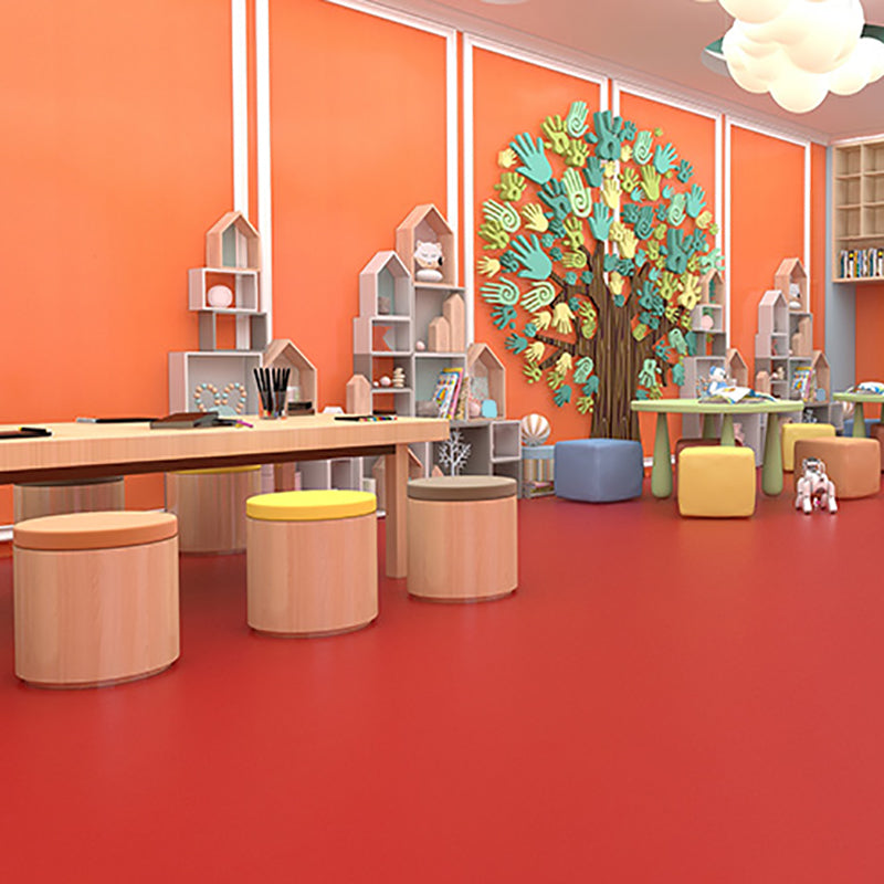 Durable Waterproof Vinyl Floor Tiles Modern Edge Design