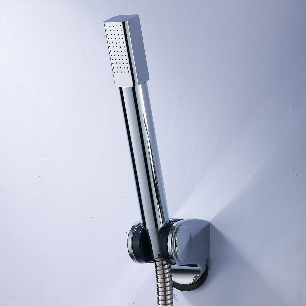 Modern Square Stainless Steel Handheld Shower Head