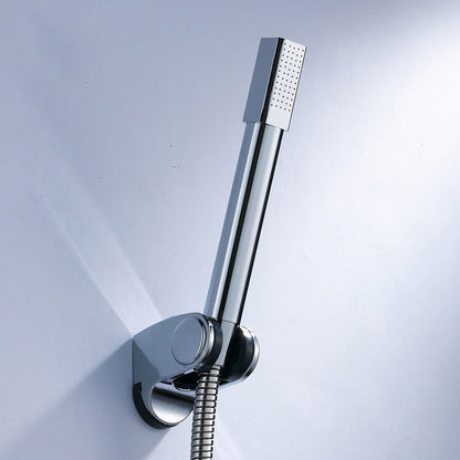 Easy Grip Square Shower Head Stainless Steel Shower