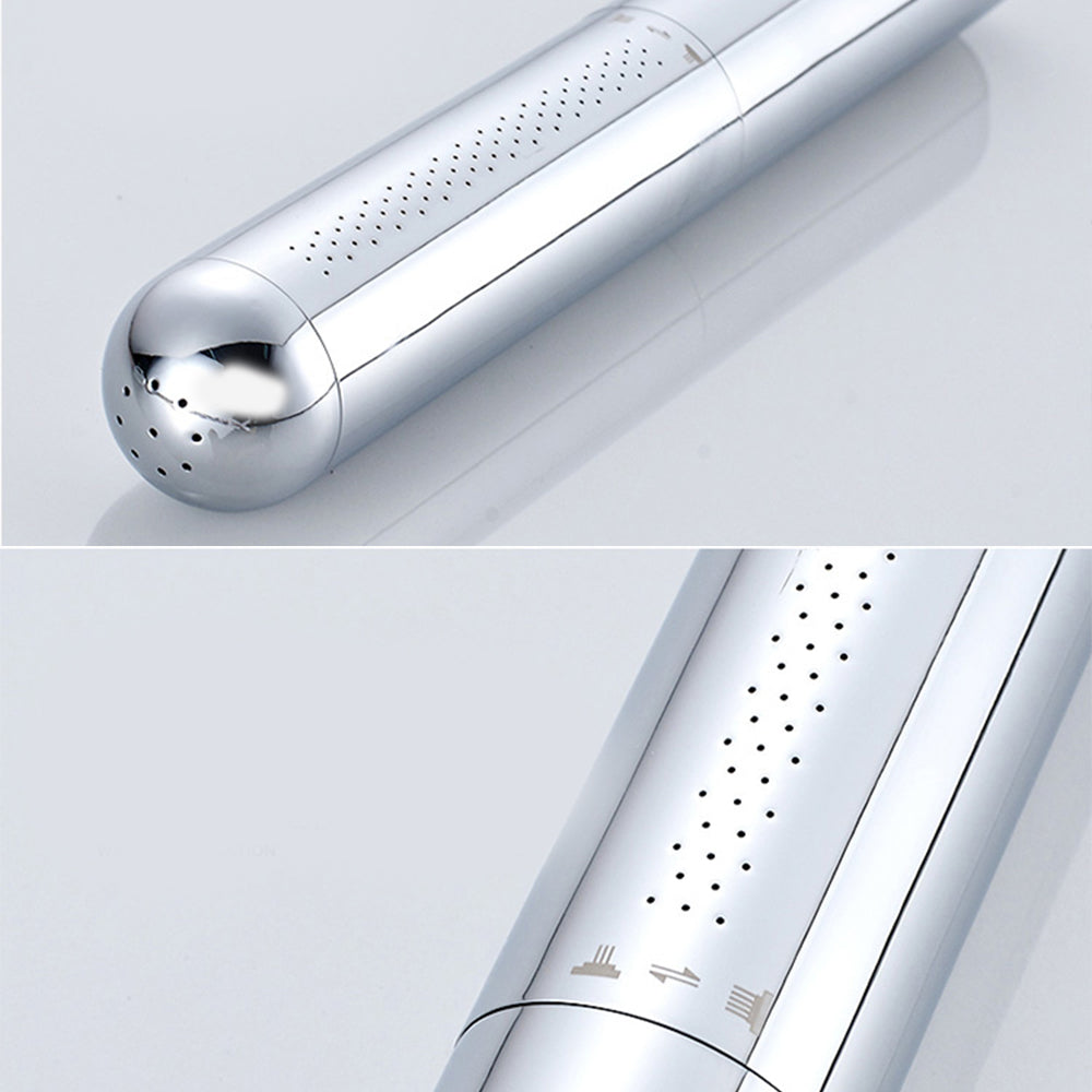 Easy Grip Square Shower Head Stainless Steel Shower