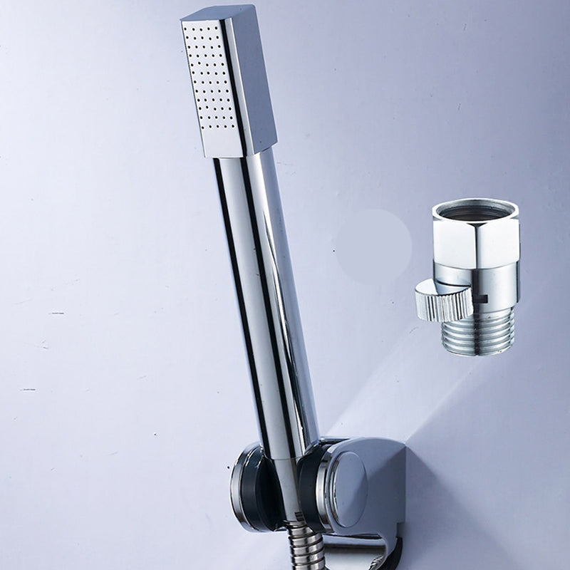 Easy Grip Square Shower Head Stainless Steel Shower