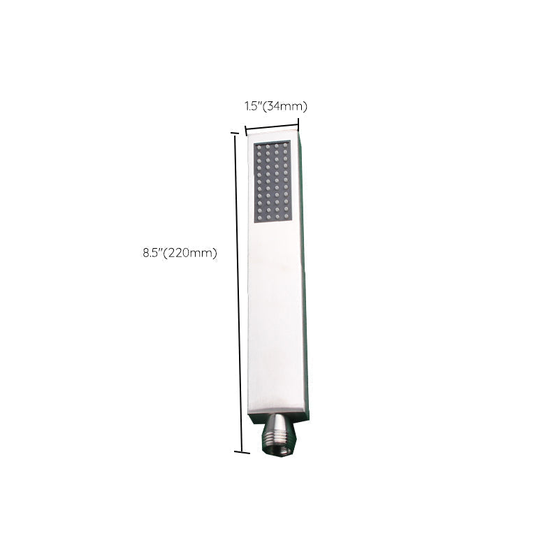 EasyClean Square Shower Head 304 Stainless Steel Handheld Shower