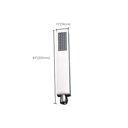 EasyClean Square Shower Head 304 Stainless Steel Handheld Shower