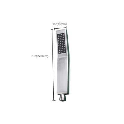 EasyClean Square Shower Head 304 Stainless Steel Handheld Shower