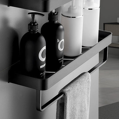 Sleek Stainless Steel Bath Shelf