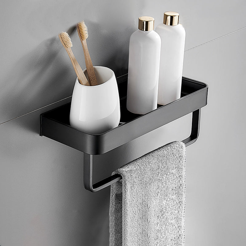 Sleek Stainless Steel Bath Shelf