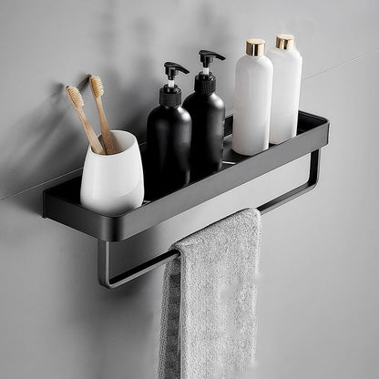 Sleek Stainless Steel Bath Shelf