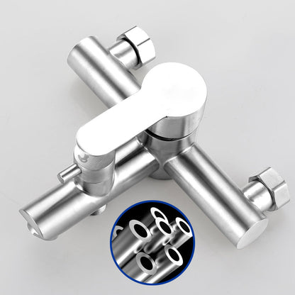 Luxury Stainless Steel Wall Mount Bathtub Faucet