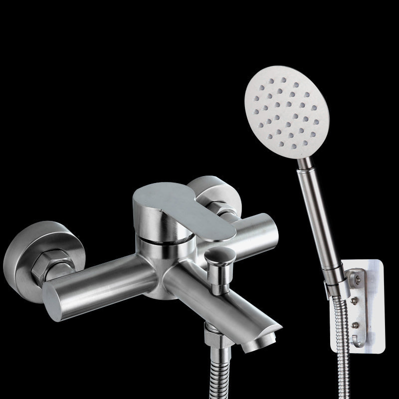Luxury Stainless Steel Wall Mount Bathtub Faucet
