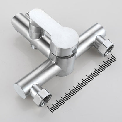 Luxury Stainless Steel Wall Mount Bathtub Faucet