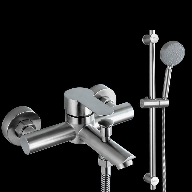 Luxury Stainless Steel Wall Mount Bathtub Faucet