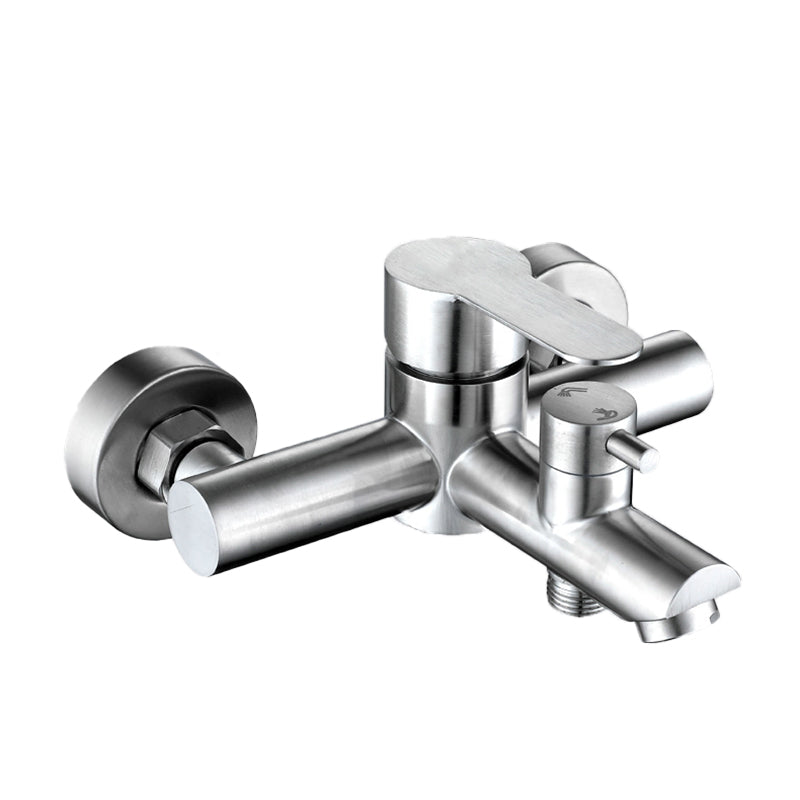 Luxury Stainless Steel Wall Mount Bathtub Faucet
