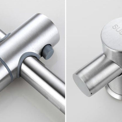 Luxury Stainless Steel Wall Mount Bathtub Faucet