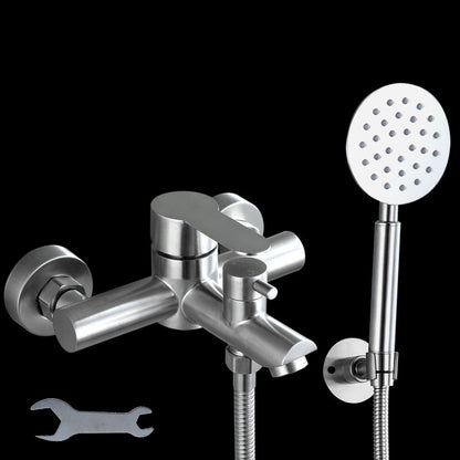 Luxury Stainless Steel Wall Mount Bathtub Faucet