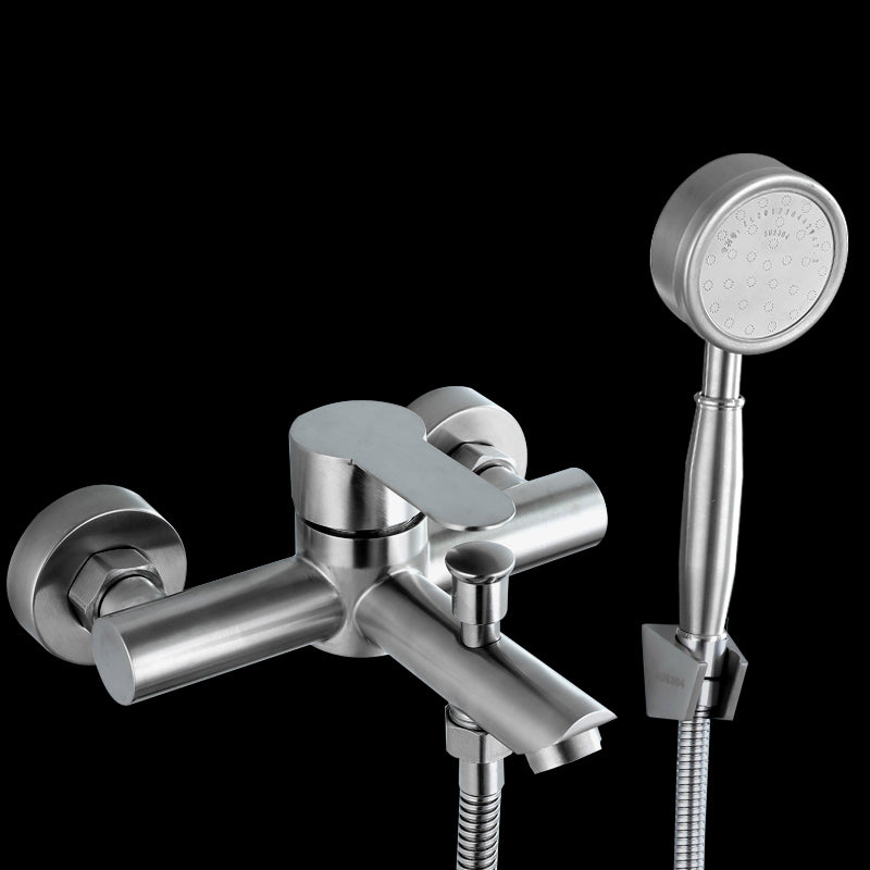Luxury Stainless Steel Wall Mount Bathtub Faucet
