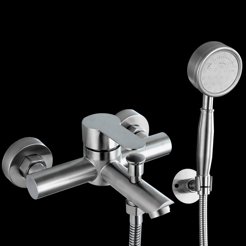 Luxury Stainless Steel Wall Mount Bathtub Faucet
